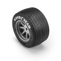 Pro-Line 1/12 Goodyear Blue Streak VTA Rear Tires Wheels (2): Losi NASCAR®