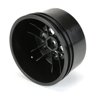 Pro-Line 1/10 Showtime+ Wide Rear 2.2"/3.0" 12mm Drag Wheels (2) Black