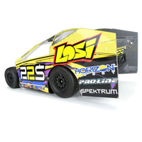 Pro-Line Racing 1/10 Showtime 2.2"/3.0" 12mm & 14mm SC Dirt Oval Wheels (2) Black