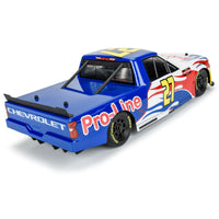 Pro-Line 1/12 Pre-Cut 2024 Chevy Silverado Truck Clear Body: Losi NASCAR