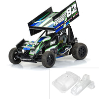 Pro-Line 1/10 Sprint Car Light Weight Clear Body Panel Kit: Losi Sprint Car 22S