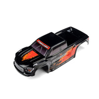 Pro-Line Racing 1/16 Pre-Cut Truck Body Tough Color Black: Traxxas Mini Maxx