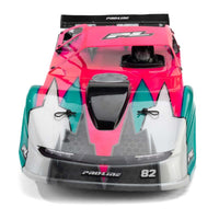 Pro-Line Racing 1/12 Pre-Cut Dirt Late Model Tombstone Hi-Performance Clear Body: Losi GROM ALM and NASCAR