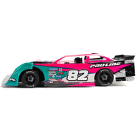 Pro-Line Racing 1/12 Pre-Cut Dirt Late Model Tombstone Hi-Performance Clear Body: Losi GROM ALM and NASCAR