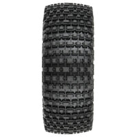 Proline 1/8 Gladiator M2 Fr/Rr Buggy Tires Mounted 17mm Black Mach 10 (2)