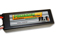 Punisher Series 5200/50C 3cell Lipo (Deans)
