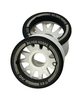 Nexx Racing 2WD “JUD” Rear 11mm Threaded EVO Wheels (0 Offset) (White) (2)