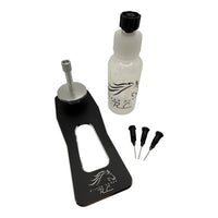 Silver Horse RC Blacksmith! 28th Scale and MiniZ Tire Glue Jig (Silver)