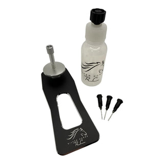 Silver Horse RC Blacksmith! 28th Scale and MiniZ Tire Glue Jig (Silver)
