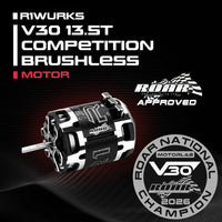 R1WURKS V30 13.5T ROAR Sensored Brushless Motor (Epoxy)
