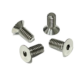 Sortafast Standard Thread Titanium Screws - 100° Countersunk Head - 4pk (8-32 x 3/8")