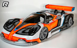 SuperRad SR-30 SuperZGT 1/10 USGT Touring Car body
