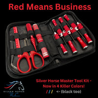 Silver Horse RC Master Tool Kit for Mini-Z and 1/28 scale (Red)
