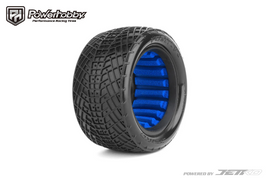 Powerhobby Positive 1/10 2WD / 4WD Buggy Rear Clay Tires Medium Soft (2)