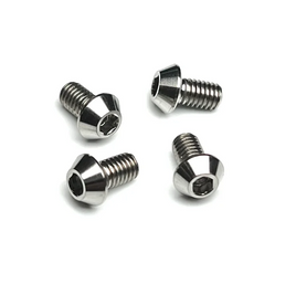 Sortafast Titanium Screws - Button Head - 4pk (M3x10)
