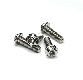 Sortafast Titanium Screws - Hexcix Button Head - M3x10 (4pk)