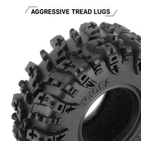 INJORA 1.0" Swamp Claw M/T Tires (56mm) (4)