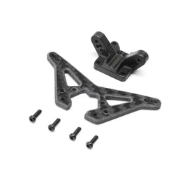 Losi Carbon Rear Shock Tower: Mini-B, BL