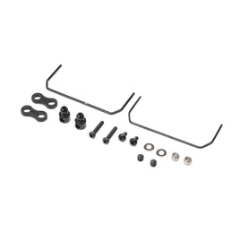 Losi Front Sway Bar Set: Mini-B, BL