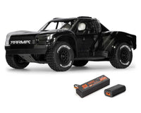 Arrma Mojave Grom MEGA 4WD 380 Brushed 1/16 RTA Electric Desert Truck Kit (Black/Clear)