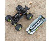 Arrma Gorgon Grom 4x4 1/16 RTR Brushed Monster Truck (Yellow) w/SLT2 2.4GHz Radio, Battery & Charger