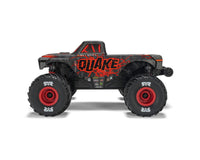 Arrma Quake Grom 4x4 1/16 RTR Brushed Monster Truck (Red) w/SLT2 2.4GHz Radio, Battery & Charger (Copy)