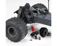 Arrma Gorgon 4x2 MEGA 550 Brushed 1/10 Monster Truck Ready-To-Assemble Kit RTA (Clear)