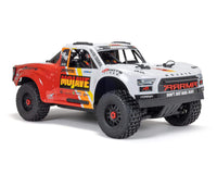 Arrma MOJAVE 4S BLX Brushless 1/8 4WD RTR Electric Desert Truck (White/Red)