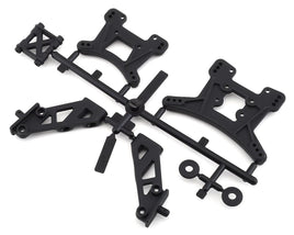 Team Associated Reflex 14B/14T Front & Rear Shock Tower Set w/Wing Mounts