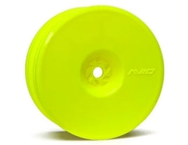 Avid RC 12mm Hex Satellite 2.2" Front Buggy Wheels (Yellow) (2) (B6/RB6/YZ2)