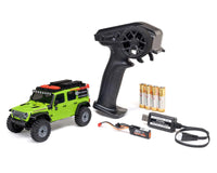 Axial SCX30 Jeep Wrangler JLU 1/30 4WD RTR Scale Mini Crawler (Green)