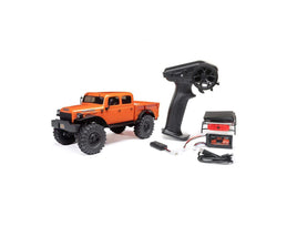 Axial SCX24 40's 4 Door Dodge Power Wagon 1/24 4WD RTR Scale Mini Crawler (Orange)