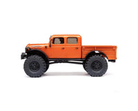 Axial SCX24 40's 4 Door Dodge Power Wagon 1/24 4WD RTR Scale Mini Crawler (Orange)
