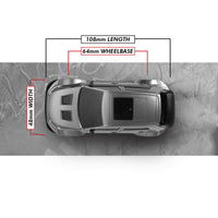BlackZon Myte R 1/43 RTR Micro Race Car - Grey