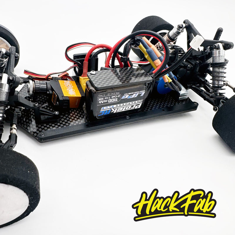 HackFab Mini-B Carbon Fiber Sprint Car Chassis Conversion| HackFab Hobbies