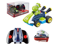 Carrera Nintendo® 1/50 Mario Kart™ Mini Yoshi™ RC Car w/2.4GHz Radio & Rechargeable LiPo Battery