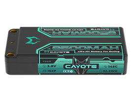 Cayote 1S 145C LCG Shorty LiHV Battery (3.8V/8500mAh) w/5mm Bullets