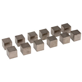 Derby Worx Tungsten Cube Weight Set, 2oz, 1/4in (12)
