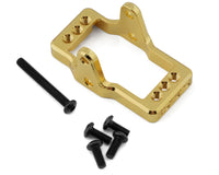 EcoPower CNC-Machined Brass Servo Mount for Traxxas TRX-4M (Gold) (8g)