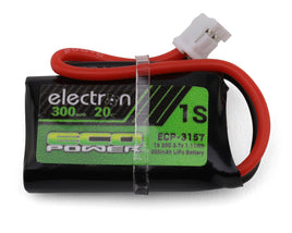 EcoPower "Electron" 1S 20C LiPo Battery w/PH 2.0 Connector (3.7V/300mAh) (Redcat® Ascent 32®)