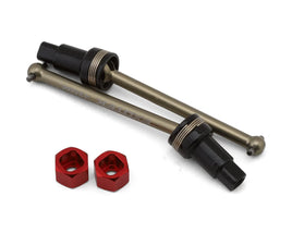 Exotek Losi® NASCAR/Arrma Mojave Aluminum 43mm Front CVD Driveshafts & Hexes Set