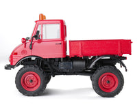 FMS FCX24 1/24 Unimog RTR Micro Rock Crawler Combo (Red)