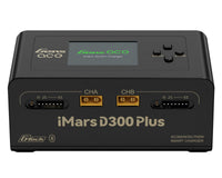 Gens Ace iMars D300 Plus G-Tech Smart Dual AC/DC Charger (Black) (6S/16A) (AC-300W) (DC-350W x2) w/Bluetooth App Control