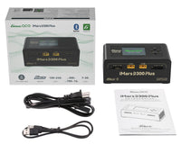Gens Ace iMars D300 Plus G-Tech Smart Dual AC/DC Charger (Black) (6S/16A) (AC-300W) (DC-350W x2) w/Bluetooth App Control