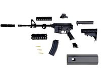 GoatGuns Miniature 1/3 Scale Die-Cast AR15 Model Kit (Black)