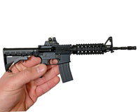 GoatGuns Miniature 1/3 Scale Die-Cast AR15 Model Kit (Black)