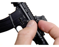 GoatGuns Miniature 1/3 Scale Die-Cast AR15 Model Kit (Black)