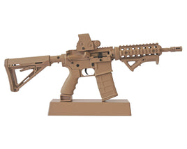 GoatGuns Miniature 1/3 Scale Die-Cast AR15 Model Kit (Coyote)