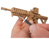 GoatGuns Miniature 1/3 Scale Die-Cast AR15 Model Kit (Coyote)