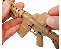 GoatGuns Miniature 1/3 Scale Die-Cast AR15 Model Kit (Coyote)